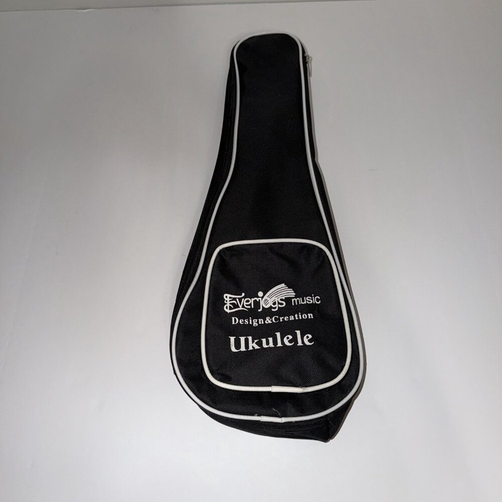 Black Ukulele Gig Bag - Padded Carry Case